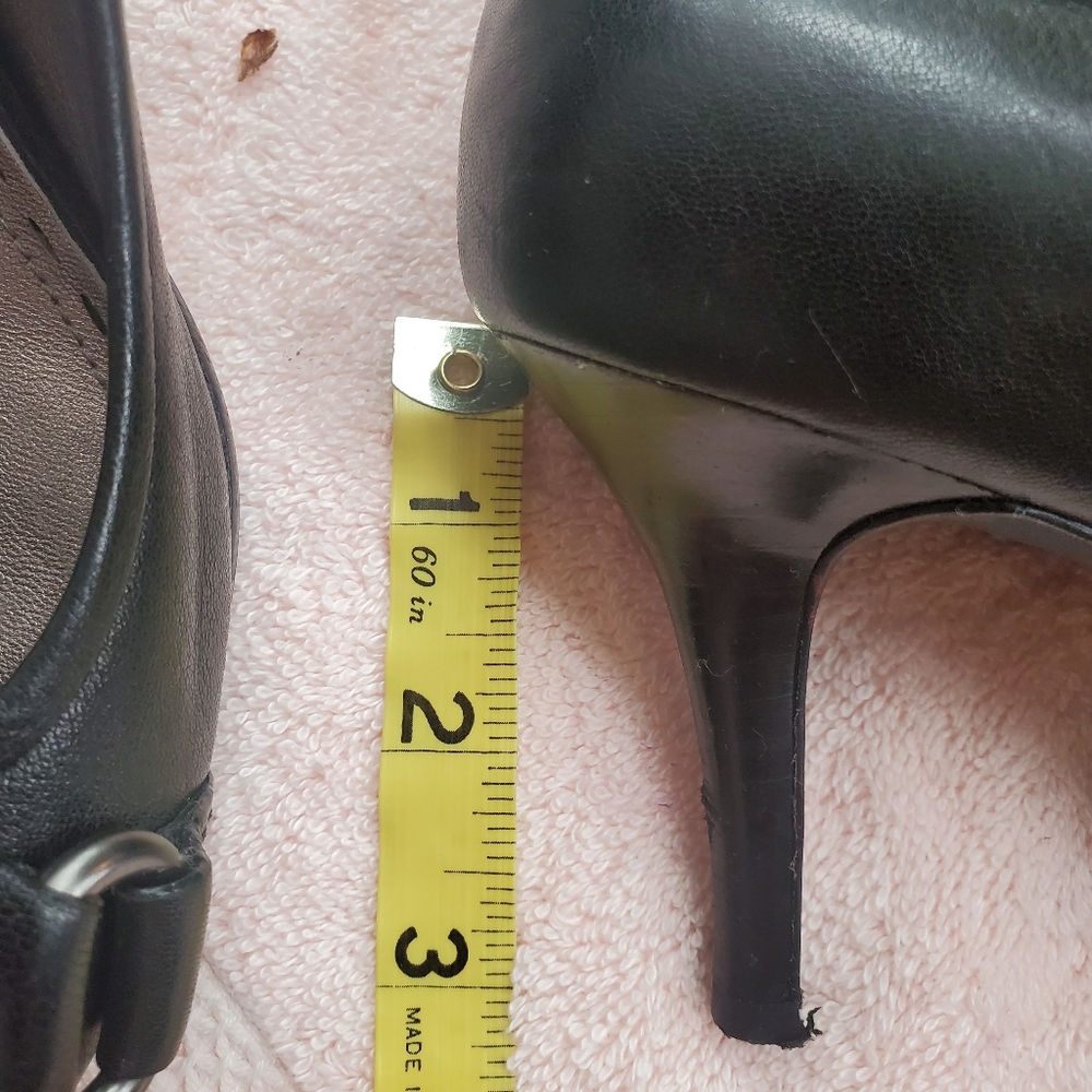 Coach heels Darlina color Black Leather - Picture 11 of 13
